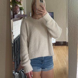 Women's Cream AE Sweater
